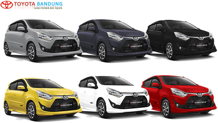 Pilihan Warna Toyota Agya 2018