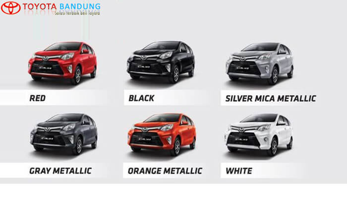 PILIHAN WARNA TOYOTA CALYA