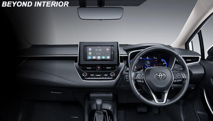 BEYOND INTERIOR ALL NEW COROLLA ALTIS