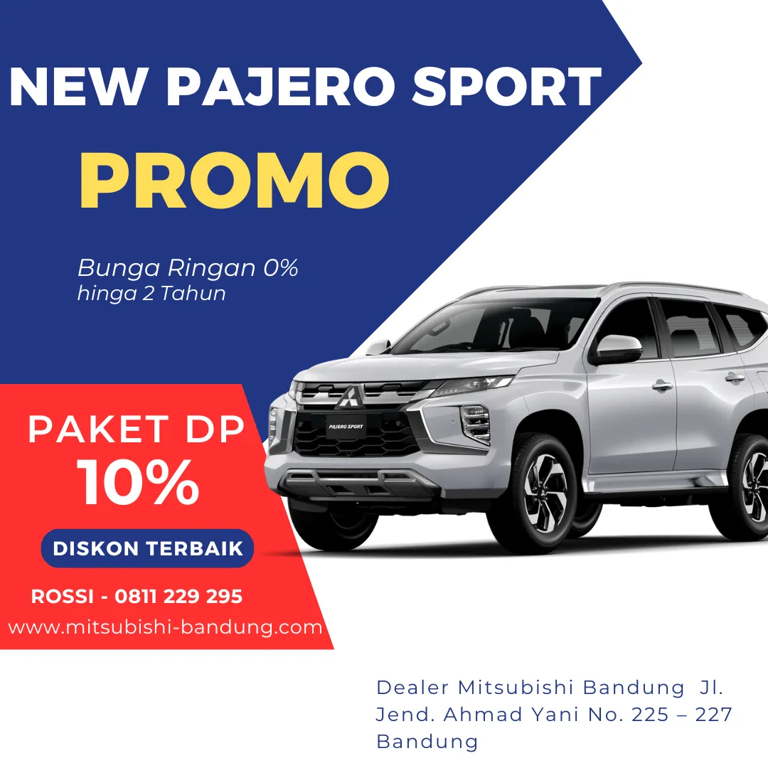 mitsubishi new pajero sport promo