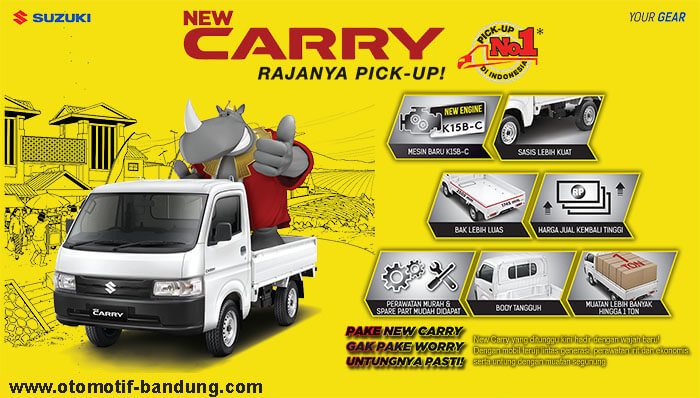 Spesifikasi dan Harga New Carry Pick Up