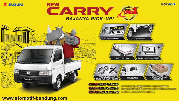 Spesifikasi dan Harga New Carry Pick Up