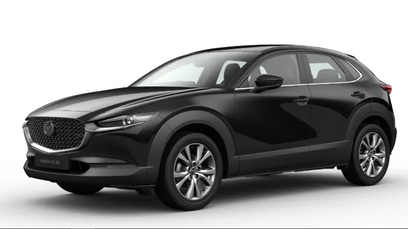 Mazda CX-30 Warna Jet Black Mica