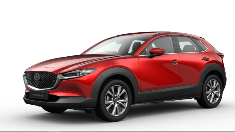 Mazda CX-30 Warna Soul Red Crystal Metallic