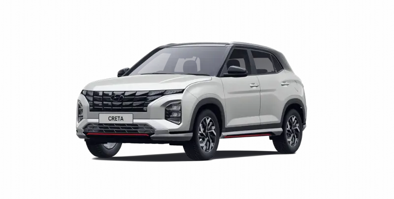 Warna Hyundai Creta Creamy White Pearl with Black Roof