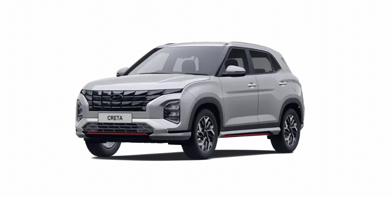 Warna Hyundai Creta Magnetic Silver Metallic