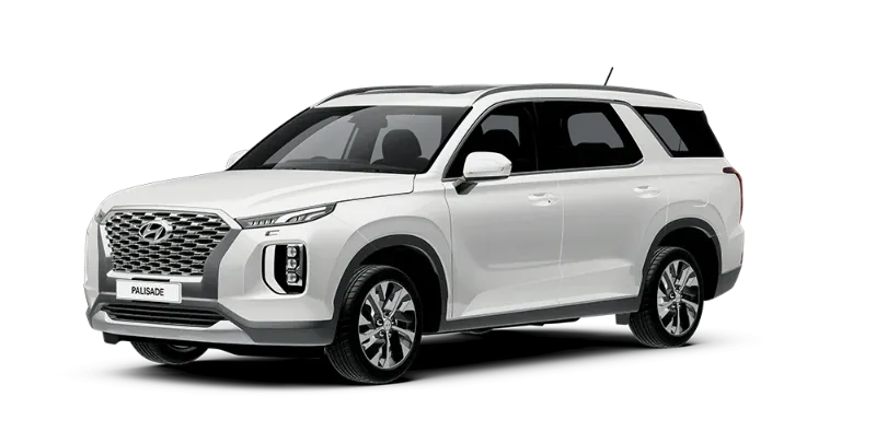 Warna Hyundai Palisade Creamy White Pearl