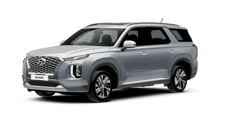 Warna Hyundai Palisade Shimmering Silver Metallic