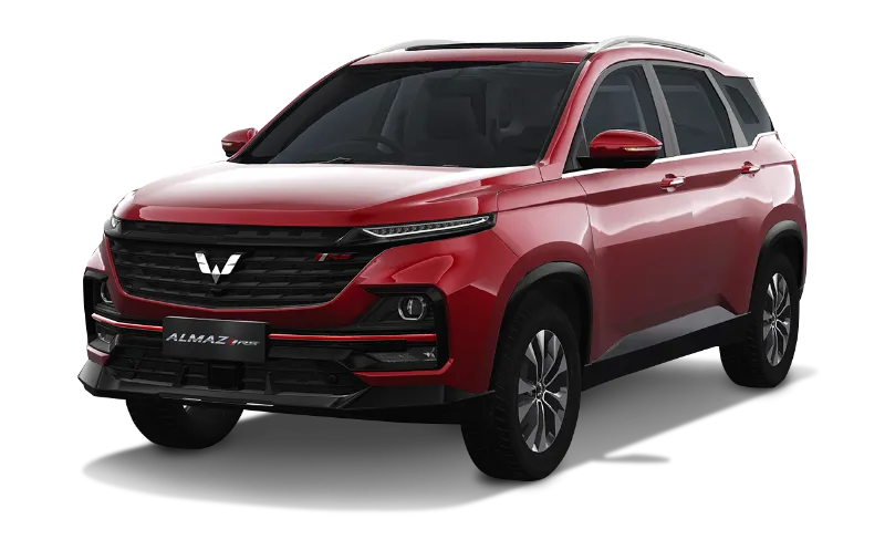 Warna Wuling Almaz Carnelian Red