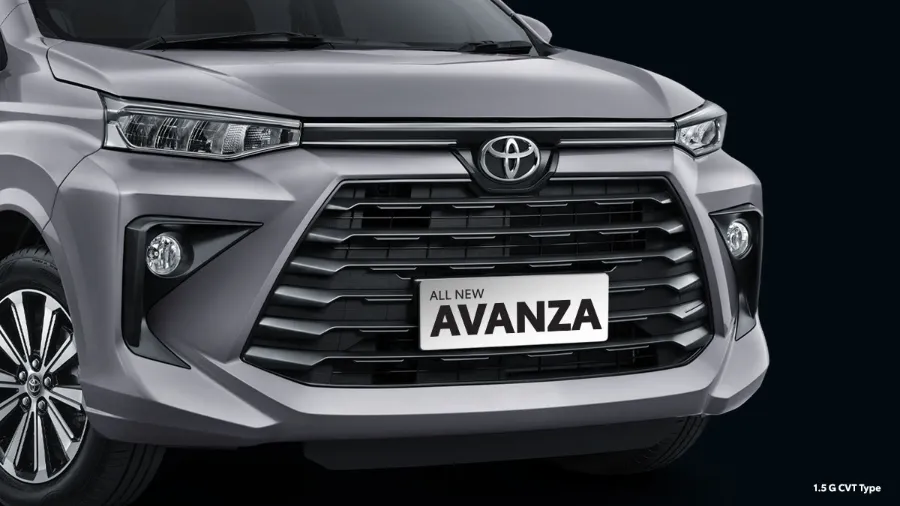 avanza exterior Desain Bumper Depan Baru